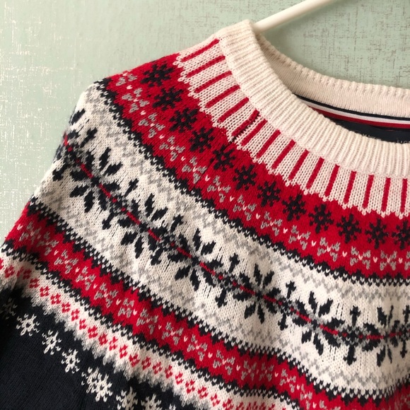 Tommy Hilfiger Reindeer Christmas Icelandic Sweater - Picture 7 of 7